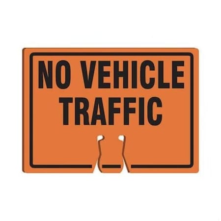 Accuform Traffic Cone Top Warning Sign FBC723